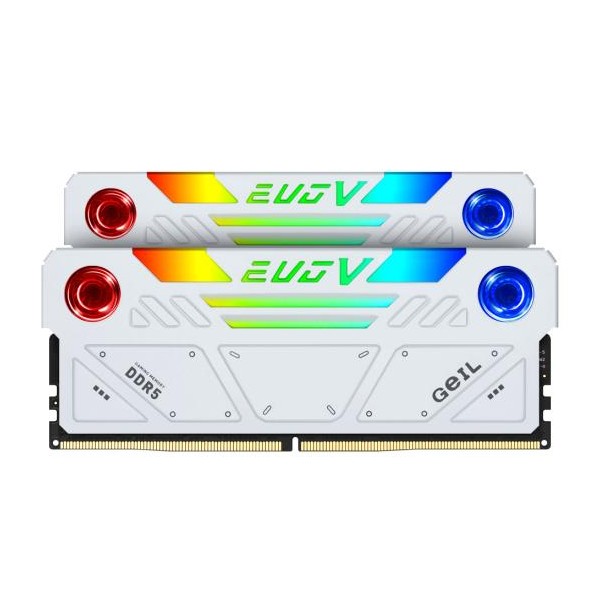 GeIL DDR5-6400 CL38 EVO V RGB White 패키지 (32GB(16Gx2))
