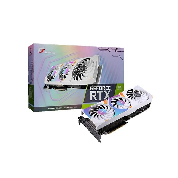 COLORFUL iGAME 지포스 RTX 3060 Ti Ultra OC D6X 8GB White V2