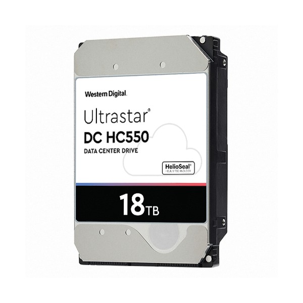 Western Digital WD Ultrastar DC HC550 패키지 7200/512M WUH721818ALE6L4 (18TB)