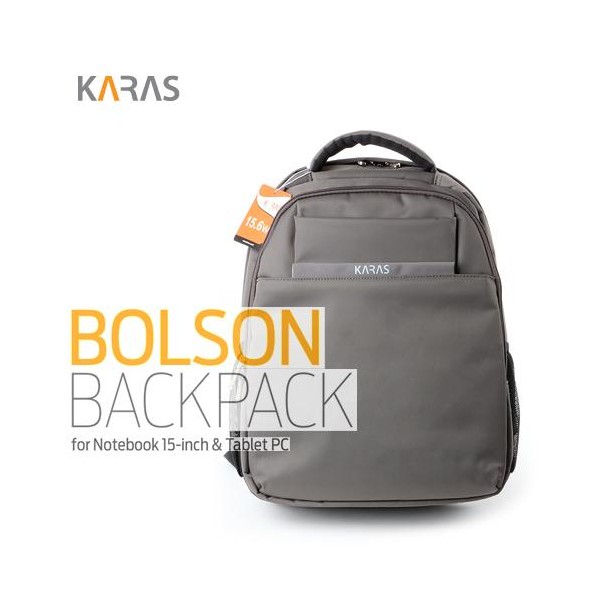 카라스인터내셔널 BOLSON BACKPACK [다크그레이] (KB-1002)