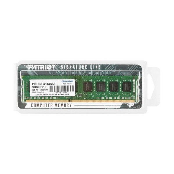 PATRIOT DDR3-1600 CL11 U-Dimm SIGNATURE (8GB)