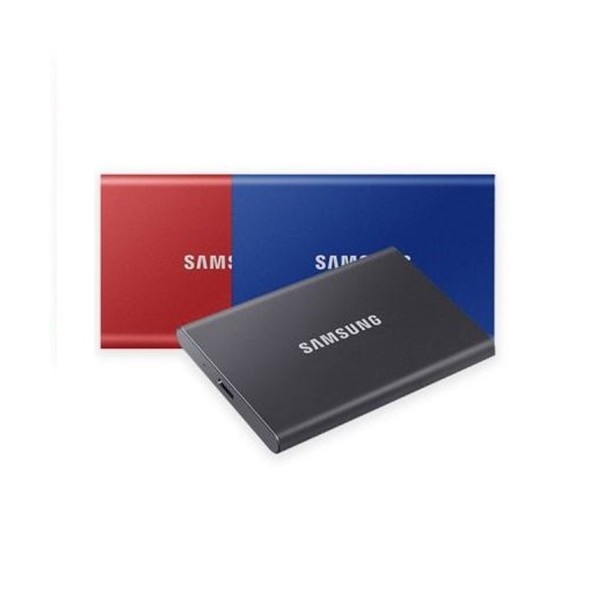 삼성전자 포터블 T7 SSD USB3.2 Gen2 500GB 레드 MU-PC500R/WW
