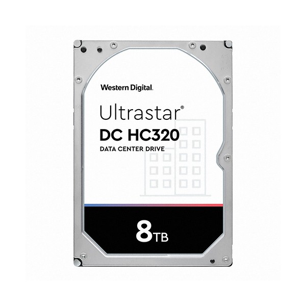 Western Digital Ultrastar DC HC320 SAS/7200/256M (HUS728T8TAL5204, 8TB)