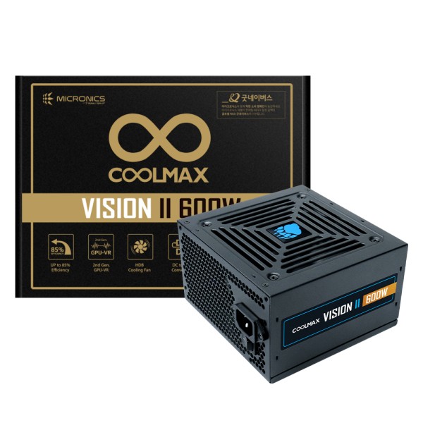 마이크로닉스 COOLMAX VISION II 600W