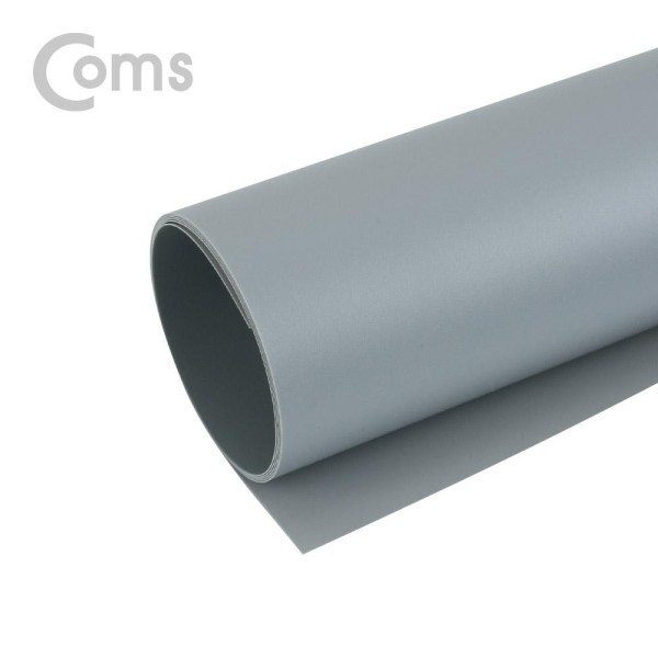 [Coms] 촬영 PVC 양면 무광 배경지 (80X154cm) Gray [BS675]