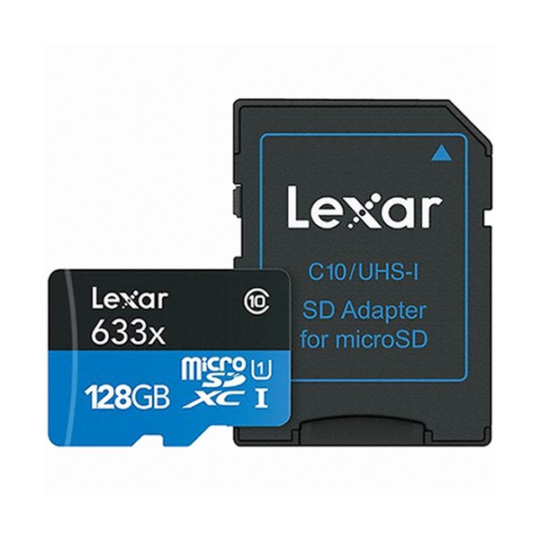 Lexar micro SD 633X 2018 (128GB)