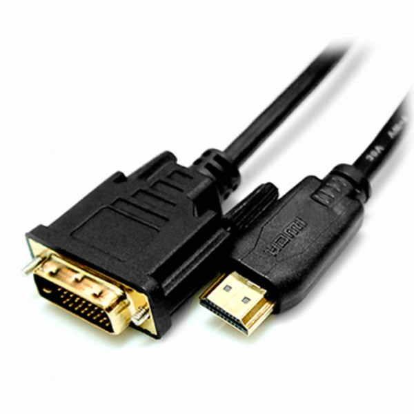 CABLEMATE HDMI to DVI 기본형 골드 1.4v 케이블 (1m)