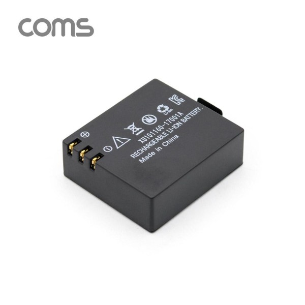 [Coms] 액션캠 (AU181) 전용 배터리 Li-ion CXY850 / 3.7V / 850mAh [AU395]