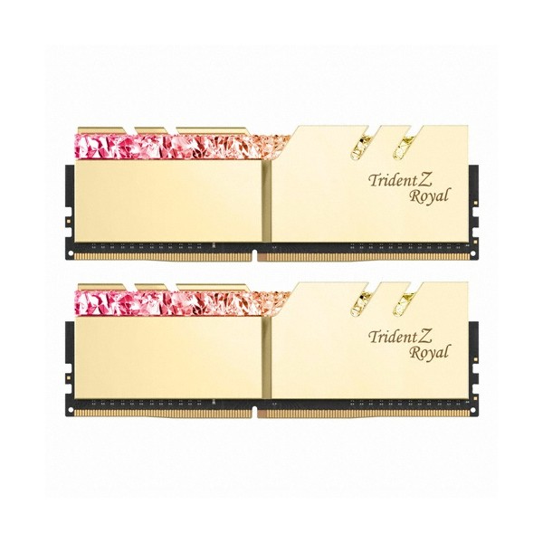G.SKILL DDR4 32G PC4-28800 CL16 TRIDENT Z ROYAL C 골드 (16Gx2)