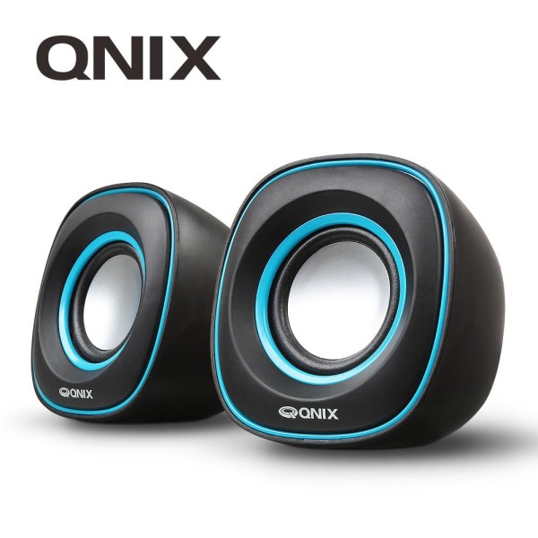 디지클럽 QNIX 2채널 스피커 QS-3000U 블랙/블루