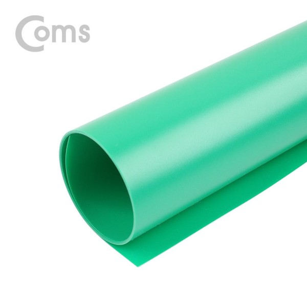 Coms 컴스 촬영 PVC 양면 무광 배경지 (60*115cm) Green BS646