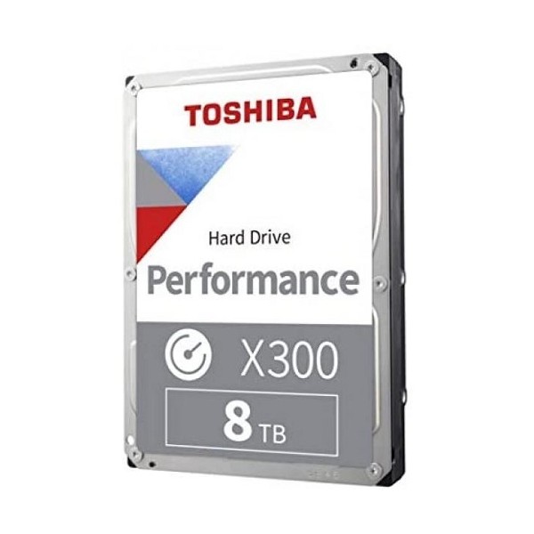 도시바 TOSHIBA HDD X300 8TB HDWR480 Refresh (3.5HDD/ SATA3/ 7200rpm/ 256MB/ PMR)