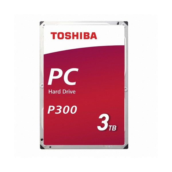 도시바 TOSHIBA HDD P300 3TB HDWD130 (3.5HDD/ SATA3/ 7200rpm/ 64MB/ PMR)