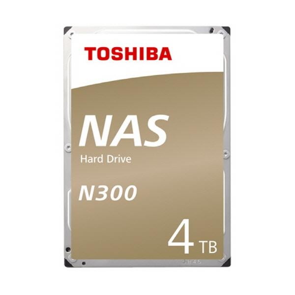 도시바 TOSHIBA N300 HDD 4TB HDWG440 (3.5HDD/ SATA3/ 7200rpm/ 256MB/ CMR)