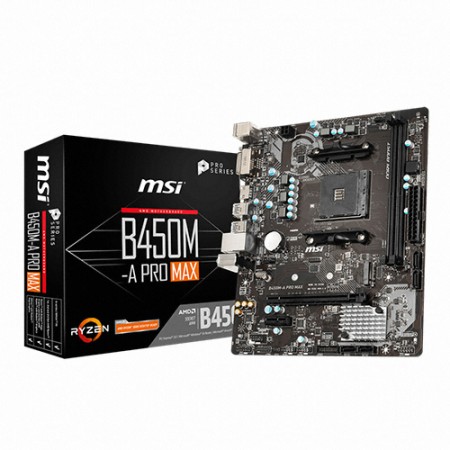 MSI B450M-A PRO 맥스 (AMD B450/M-ATX)