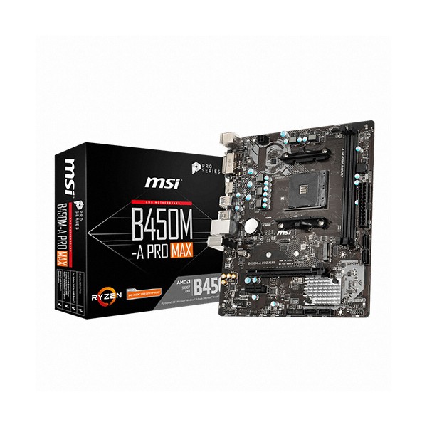 MSI B450M-A PRO 맥스 (AMD B450/M-ATX)