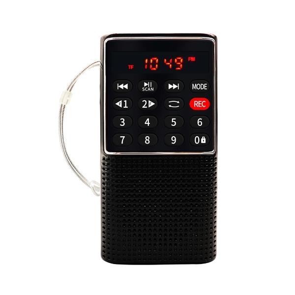 인켈 IK-PR190 휴대용 FM라디오 (블랙)