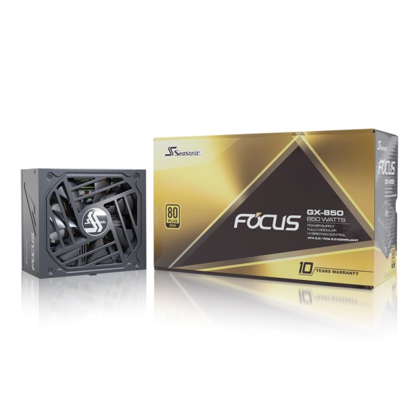 시소닉 NEW FOCUS GX-850 GOLD Full Modular ATX 3.0