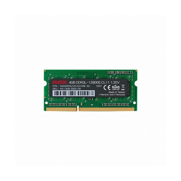 이메이션 노트북 DDR3 4G PC3L-12800 CL11 저전력