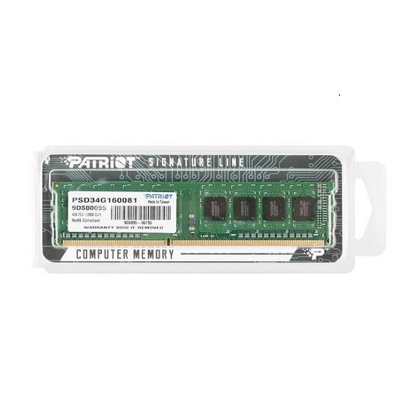 PATRIOT 패트리어트 DDR3 4G PC3-12800 CL11 SIGNATURE 1600MHz