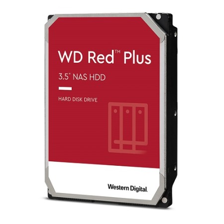 Western Digital WD RED PLUS HDD 4TB WD40EFPX (3.5HDD/ SATA3/ 5400rpm/ 256MB/ CMR)