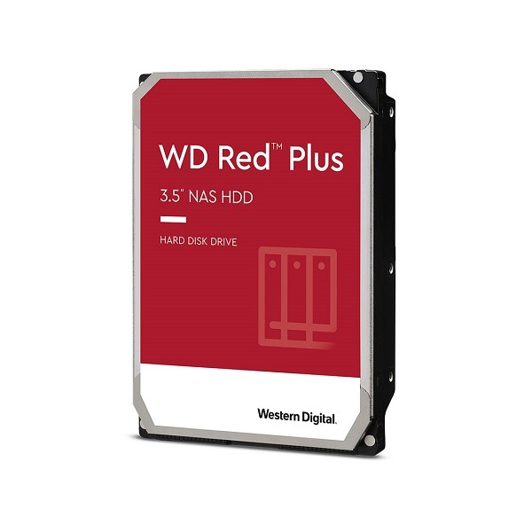 Western Digital WD RED PLUS HDD 4TB WD40EFPX (3.5HDD/ SATA3/ 5400rpm/ 256MB/ CMR)