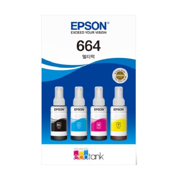 Epson 정품 664 (T664670) 4색 세트