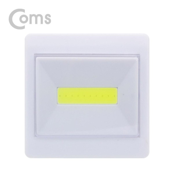 Coms 컴스 BB510 LED 스위치 벽면등 (10 LED / 3 x AAA)