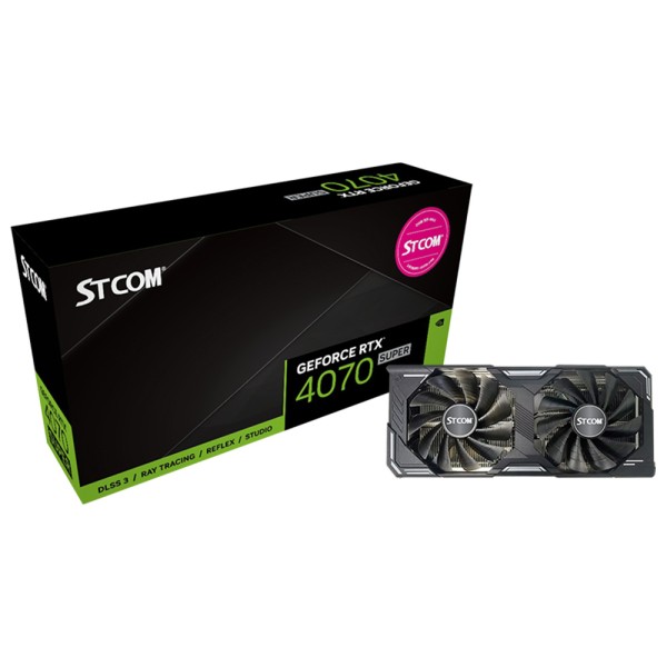 STCOM 지포스 RTX 4070 SUPER D6X 12GB