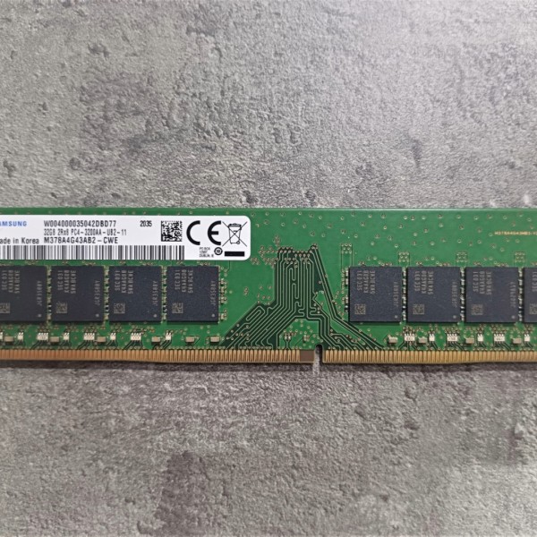 삼성 서버용 메모리 DDR4 32GB PC4-3200AA-UB2-11